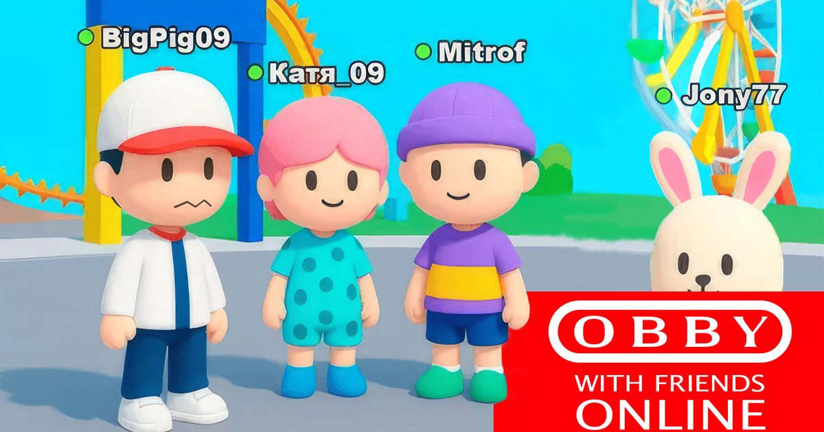 Obby with Friends Online Cover
